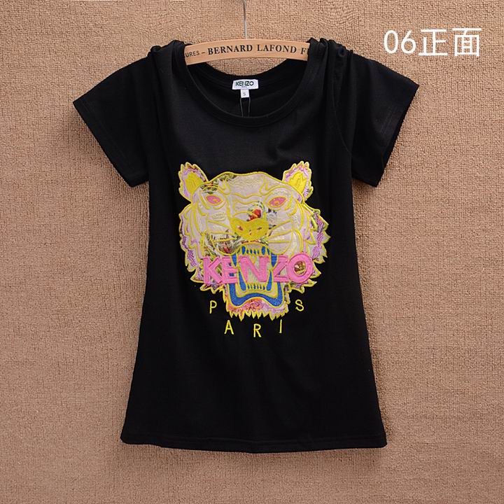 KENZO short round collar T woman S-2XL-001